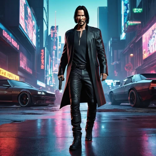 a black man on a suit,renegade,overcoat,dodge challenger,dean razorback,lincoln cosmopolitan,black city,long coat,cyberpunk,black coat,frock coat,male character,star-lord peter jason quill,lincoln blackwood,crossover suv,chrysler,action hero,main character,gangstar,full hd wallpaper