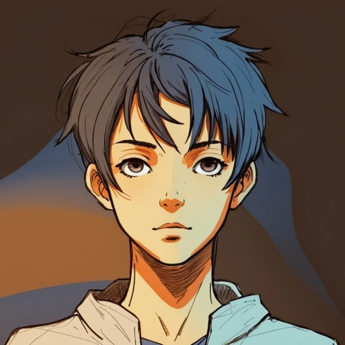 edit icon,anime boy,coloring,yukio,tumblr icon,lance,main character,flat blogger icon,bot icon,sakana,harau,rei ayanami,portrait background,male character,hinata,coloring outline,head icon,steam icon,sits on away,child boy,Illustration,Realistic Fantasy,Realistic Fantasy 06