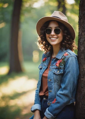 girl wearing hat,menswear for women,ordinary sun hat,leather hat,portrait photographers,brown hat,portrait photography,high sun hat,mock sun hat,panama hat,the hat-female,women's hat,a girl's smile,hat retro,park ranger,travel woman,sun hat,women fashion,women clothes,relaxed young girl,Illustration,Retro,Retro 03
