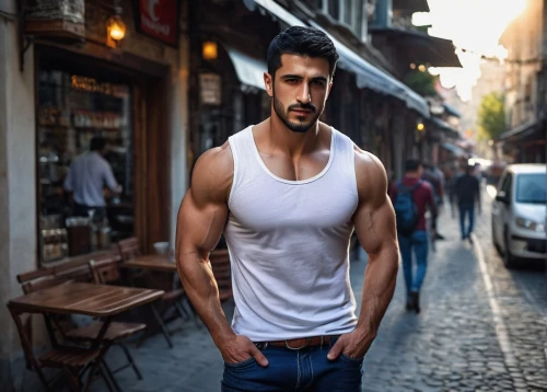 young model istanbul,sleeveless shirt,male model,cotton top,turkish,undershirt,persian,arab,body building,muscular,shoulder length,latino,muscles,biceps,fitness model,triceps,tall man,muscle icon,muscle angle,shoulder pain,Conceptual Art,Daily,Daily 09