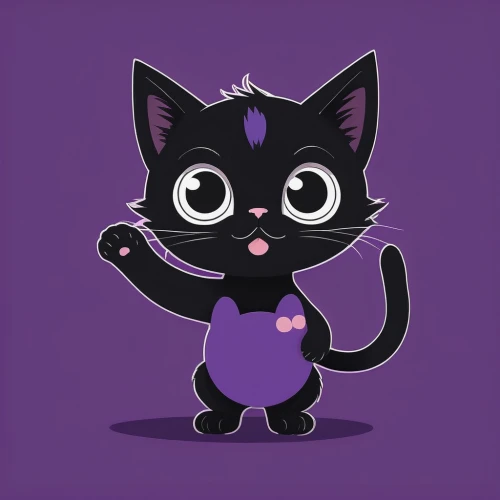 jiji the cat,halloween vector character,cat vector,purple background,cartoon cat,pet black,halloween cat,purple,cute cartoon character,figaro,purple wallpaper,twitch logo,capricorn kitz,grape catnip,rich purple,cute cat,vector illustration,wall,funny cat,cat cartoon,Illustration,Japanese style,Japanese Style 11