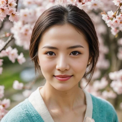 japanese woman,asian woman,beautiful girl with flowers,songpyeon,korean,korean drama,sakura blossom,hanbok,asian,mari makinami,cherry blossom festival,su yan,plum blossoms,takato cherry blossoms,apricot blossom,jin deui,korea,phuquy,the cherry blossoms,miyeok guk,Outdoor,Cherry Blossom