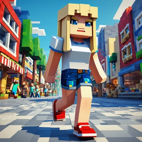 3d rendered,render,3d render,cinema 4d,elphi,anime 3d,minecraft,cobble,play street,animated cartoon,edit icon,shopping icon,cobblestone,brick background,lego background,color is changable in ps,shopping street,rendering,stylized,character animation,Unique,Pixel,Pixel 03