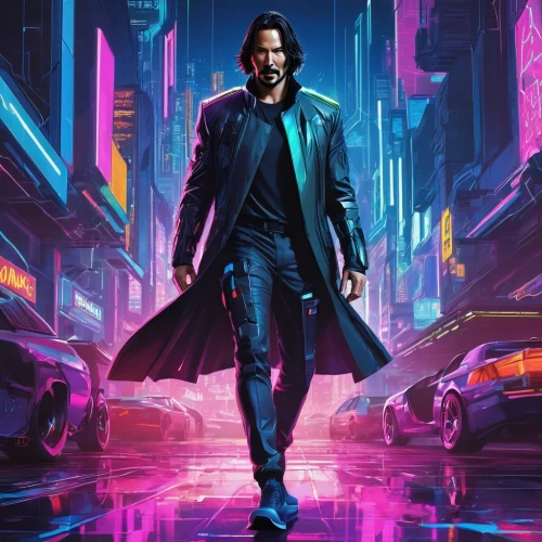 star-lord peter jason quill,cyberpunk,cg artwork,renegade,ultraviolet,would a background,futuristic,matrix,sci fiction illustration,terminator,lando,jacket,magenta,avenger,archangel,electro,atom,purple,xmen,vulcan,Conceptual Art,Sci-Fi,Sci-Fi 06