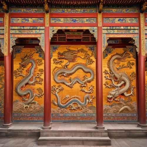 chinese dragon,chinese screen,chinese temple,summer palace,chinese architecture,hall of supreme harmony,golden dragon,oriental painting,main door,chinese art,xi'an,carved wall,victory gate,asian architecture,wood gate,gyeongbok palace,front gate,tori gate,dragon palace hotel,yangqin