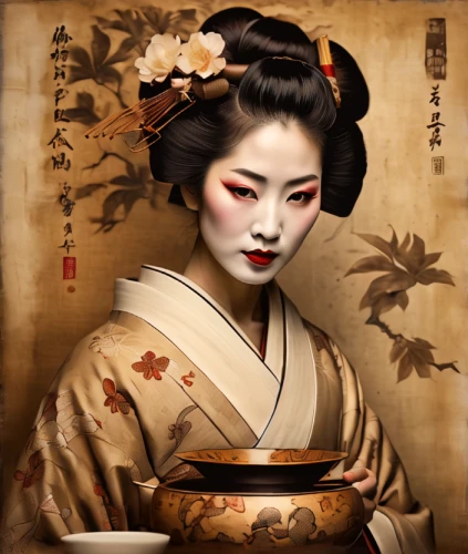 geisha girl,geisha,tea ceremony,japanese art,japanese woman,japanese tea,oriental painting,oriental girl,oriental princess,junshan yinzhen,kaiseki,japanese culture,chinese art,tea zen,motsunabe,goki,oriental,japanese style,japanese character,shakuhachi,Photography,General,Natural