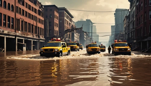 floods,hurricane irene,flooding,new york taxi,flooded,e-flood,flood,mail flood,water supply fire department,new york streets,rescue workers,hurricane katrina,high water,storm surge,ny sewer,environmental disaster,drainage,surface water sports,travel insurance,flooded pathway,Conceptual Art,Sci-Fi,Sci-Fi 17