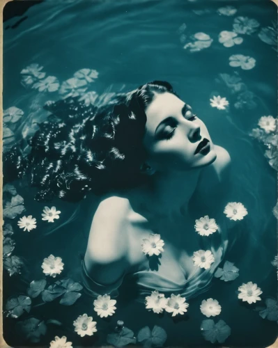 water nymph,vintage woman,water forget me not,rusalka,siren,water rose,vintage flowers,vintage girl,lily pad,water-the sword lily,vintage female portrait,watery heart,lubitel 2,drowning,water lilly,flotation,in water,vintage women,submerge,bibernell rose,Photography,Black and white photography,Black and White Photography 08