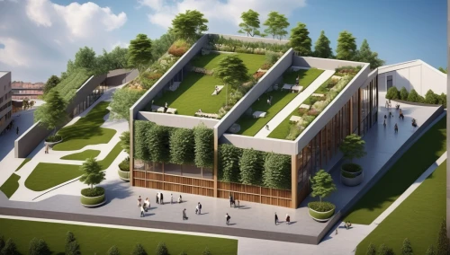 eco-construction,eco hotel,solar cell base,school design,grass roof,hahnenfu greenhouse,cubic house,roof garden,residential,modern architecture,smart house,archidaily,roof landscape,garden buildings,3d rendering,residential house,sewage treatment plant,renewable enegy,modern house,ecological sustainable development,Photography,General,Realistic