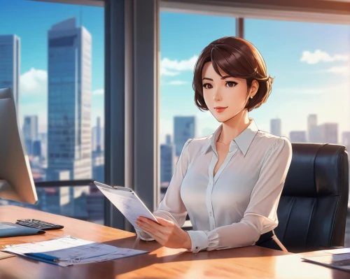 blur office background,office worker,girl at the computer,business woman,modern office,businesswoman,white-collar worker,business girl,secretary,office desk,business women,girl studying,receptionist,working space,bussiness woman,night administrator,desk,women in technology,office automation,ceo,Illustration,Japanese style,Japanese Style 03
