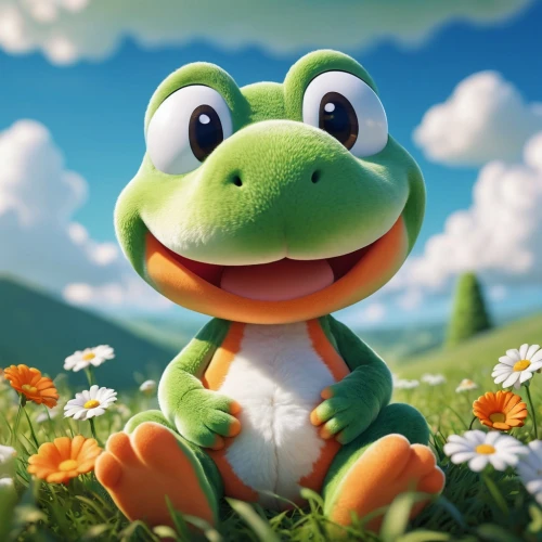 frog background,yoshi,kawaii frog,kawaii frogs,frog through,running frog,spring background,frog prince,true toad,frog king,springtime background,green frog,frog gathering,wallace's flying frog,frog,true frog,toad,flower background,kermit the frog,wonder gecko,Conceptual Art,Daily,Daily 11
