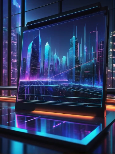 computer screen,blur office background,the computer screen,plasma tv,3d background,computer art,futuristic landscape,cyberspace,flat panel display,mobile video game vector background,virtual landscape,lcd tv,computer monitor,cityscape,monitor wall,cyberpunk,cartoon video game background,powerglass,background screen,laptop screen,Unique,3D,Modern Sculpture