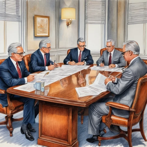 boardroom,conference table,round table,board room,men sitting,conference room table,a meeting,businessmen,business men,the conference,business people,business meeting,jury,advisors,executive,the men,federal staff,meticulous painting,business icons,erich honecker,Conceptual Art,Daily,Daily 17
