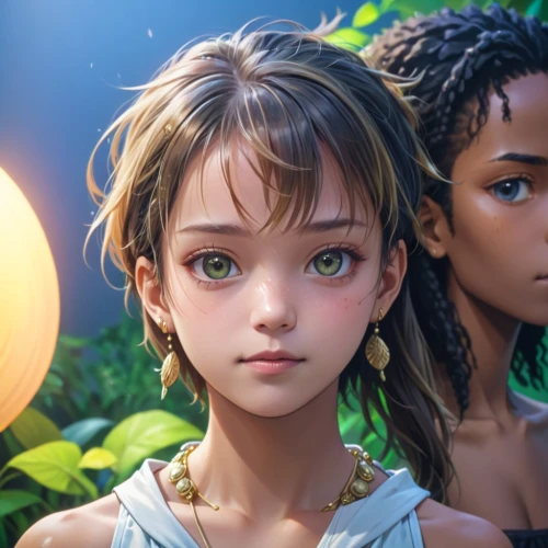 moana,cg artwork,tiana,game illustration,lilo,3d fantasy,coco,fae,valerian,ori-pei,game art,mowgli,vanessa (butterfly),studio ghibli,world digital painting,luminous,the girl's face,avatar,monsoon banner,game characters,Anime,Anime,General