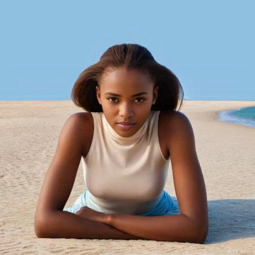 girl on the dune,ethiopian girl,sand seamless,mayotte,botswana,eritrea,namib,beach background,zanzibar,african american woman,female model,african woman,beautiful african american women,tiana,mozambique,tanzania,cape verde island,liberia,antigua,black women,Female,East Africans,Updo,Youth & Middle-aged,M,Surprised,Sleek Turtleneck Dress,Outdoor,Beach