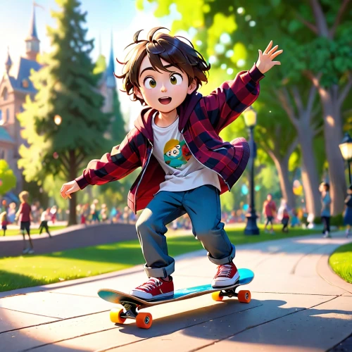 skater,skating,cute cartoon character,miguel of coco,skater boy,skaters,clap skate,skateboarder,skate,cute cartoon image,kid hero,skate board,roller skating,skateboard,recess,roll skates,kids illustration,artistic roller skating,animated cartoon,parks,Anime,Anime,Cartoon