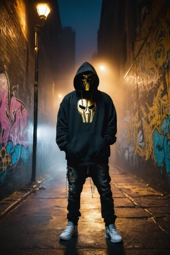 hooded man,ski mask,balaclava,hooded,novelist,anonymous,hoodie,gold mask,masked man,acronym,anonymous mask,doctor doom,wu,grime,streets,hip-hop,grim reaper,masked,grimm reaper,scorpion,Illustration,Paper based,Paper Based 04