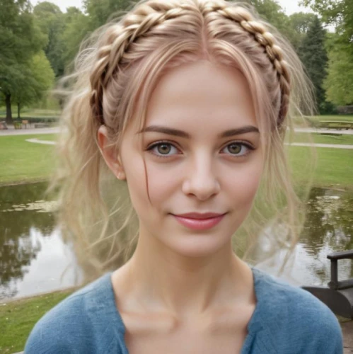 braid,braids,blond girl,swedish german,blonde girl,french braid,blond hair,pixie-bob,blonde,braiding,blonde hair,diademhäher,eurasian,danish,updo,blonde woman,short blond hair,madeleine,tiara,angel face,Outdoor,Park