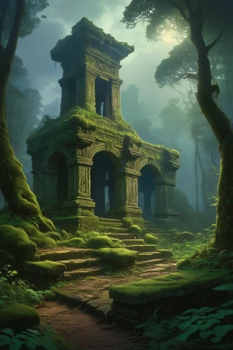 ancient house,ancient city,ancient buildings,mausoleum ruins,ancient,the ruins of the,ruins,the ancient world,artemis temple,house in the forest,fantasy landscape,witch's house,druid grove,ancient building,abandoned place,hall of the fallen,the mystical path,stone palace,ancient civilization,ancient greek temple,Art,Classical Oil Painting,Classical Oil Painting 15