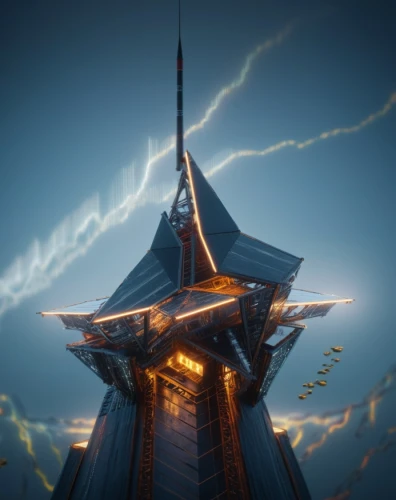 spire,electric tower,pagoda,steel tower,watchtower,tower fall,russian pyramid,beacon,fairy chimney,steeple,power towers,tower,cellular tower,house roofs,temple fade,fantasy picture,towers,lantern,kadala,roofs,Photography,General,Sci-Fi