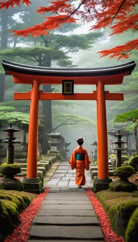 torii,japanese sakura background,japanese shrine,samurai,tsukemono,sakura background,kyoto,fushimi inari shrine,senbon torii,sōjutsu,fushimi inari-taisha shrine,rokuon-ji,naruto,iaijutsu,sensei,inari,japanese zen garden,ginkaku-ji,japanese background,japan garden,Illustration,American Style,American Style 04