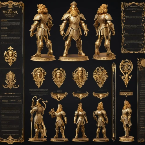 greek gods figures,bronze figures,mod ornaments,figurines,statues,play figures,chess pieces,gentleman icons,wooden figures,golden scale,garden statues,clay figures,scales of justice,figure of justice,bronze wall,stone figures,doll figures,icon collection,eight treasures,fairy tale icons,Unique,Design,Character Design