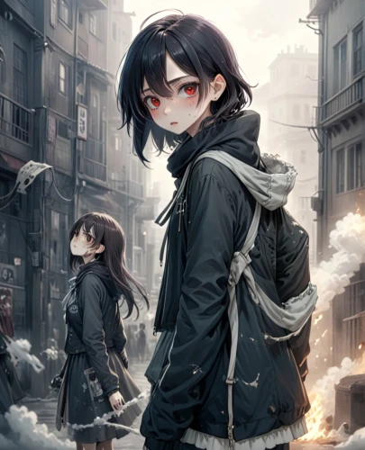 parka,winter clothing,winter background,winter clothes,in the snow,snowfall,nico,weather-beaten,national parka,nori,poi,walking in the rain,2d,snow scene,lost in war,stalingrad,winter,jacket,anime japanese clothing,the cold season,Anime,Anime,Traditional