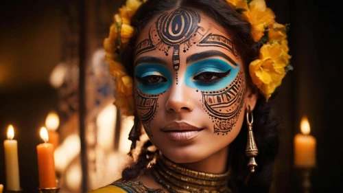 ancient egyptian girl,cleopatra,tutankhamun,tutankhamen,indian girl,indian woman,indian bride,jaya,indian girl boy,mehndi,african woman,warrior woman,kali,dusshera,bodypainting,maori,body painting,tribal,polynesian girl,ethnic design