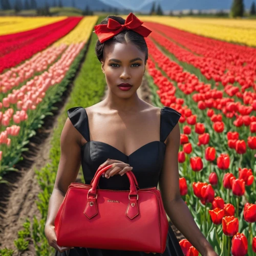 red tulips,tulips field,tulip field,tulip fields,tulip festival,tulips,red bag,two tulips,red magnolia,tulip,tulipa,red flowers,poppy red,beautiful african american women,girl in flowers,rouge,beautiful girl with flowers,red roses,lady tulip,lady in red,Photography,General,Commercial