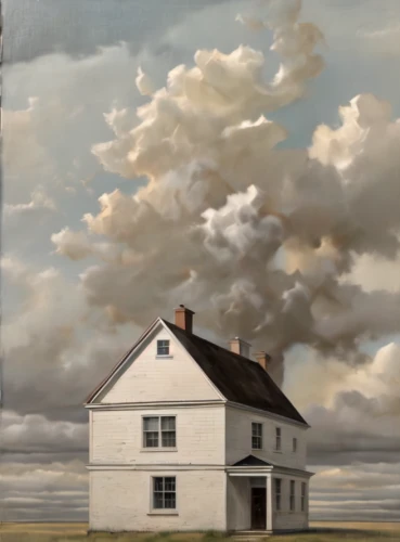 lonely house,home landscape,farmhouse,house painting,toll house,matruschka,woman house,fisherman's house,clay house,housetop,carol colman,farm house,small house,little house,farmstead,homestead,john day,stratocumulus,rural landscape,cottage