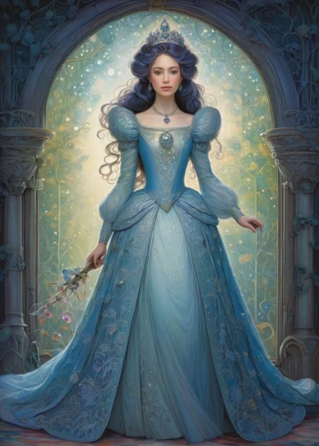 the snow queen,cinderella,fairy tale character,suit of the snow maiden,rosa 'the fairy,blue enchantress,fantasy portrait,white rose snow queen,fantasy picture,princess sofia,elsa,fairy queen,fantasy art,mystical portrait of a girl,fantasia,children's fairy tale,fairytale characters,fairy tale,fantasy woman,the enchantress,Illustration,Realistic Fantasy,Realistic Fantasy 05