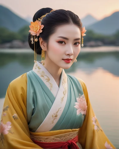 hanbok,oriental princess,geisha,mulan,inner mongolian beauty,oriental girl,japanese woman,geisha girl,taiwanese opera,korean culture,asian woman,oriental painting,chinese art,japanese art,asian culture,oriental,japanese culture,korean history,motsunabe,shuanghuan noble,Illustration,Children,Children 01