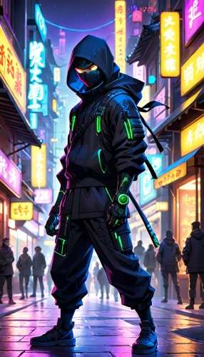 cyberpunk,samurai,cyber,futuristic,hk,shinjuku,mute,scifi,samurai fighter,tokyo,cartoon ninja,shanghai,80s,shinobi,enforcer,neon arrows,vapor,mech,80's design,matrix,Anime,Anime,Cartoon