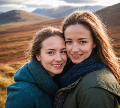 sisters,icelanders,two girls,mom and daughter,scottish,shetlands,mother and daughter,irish,scottish highlands,celtic woman,north of scotland,natural beauties,pre-wedding photo shoot,stabyhoun,young women,scotland,portrait photographers,glen of the downs,highlands,beautiful photo girls,Outdoor,Scotland