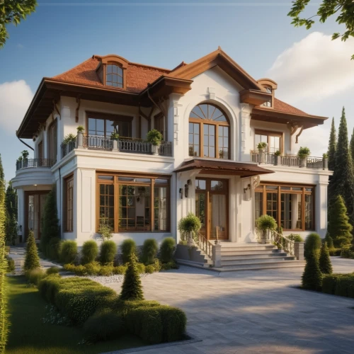 3d rendering,villa,luxury home,beautiful home,large home,holiday villa,country estate,modern house,two story house,render,build by mirza golam pir,mansion,private house,luxury property,residential house,wooden house,home landscape,family home,country house,exterior decoration,Photography,General,Realistic