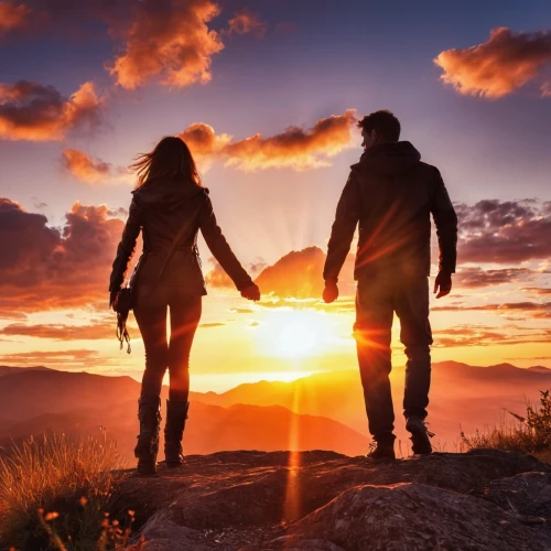 loving couple sunrise,couple silhouette,vintage couple silhouette,man and woman,girl and boy outdoor,as a couple,man and wife,two people,couple goal,couple - relationship,romantic scene,young couple,land love,love couple,beautiful couple,landscape background,couple in love,hiking equipment,travel insurance,love in air,Photography,General,Realistic