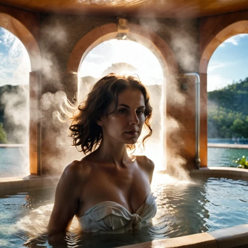 thermal bath,hot spring,hot tub,thermae,thermal spring,jacuzzi,spa,day-spa,spa water fountain,day spa,bathtub,the girl in the bathtub,del tatio,termales balneario santa rosa,spa items,mineral spring,health spa,luxury bathroom,whirlpool,steamy,Photography,General,Realistic