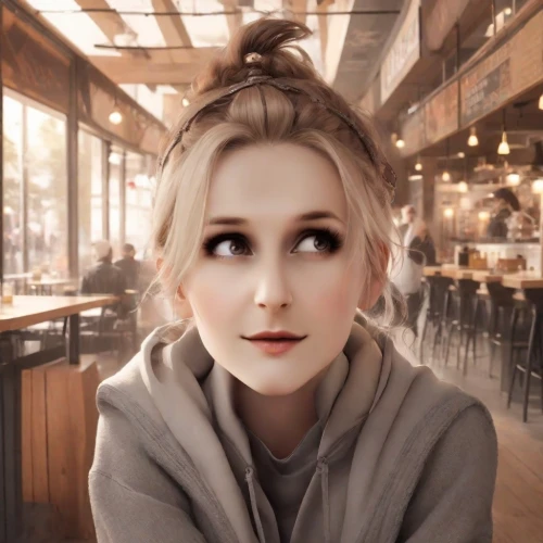 silphie,woman at cafe,waitress,lycia,cappuccino,edit icon,poppy,barista,coffee background,magnolieacease,blonde girl,cute,portrait background,paris cafe,lily-rose melody depp,blonde woman,dandelion coffee,porcelain doll,dove,jena