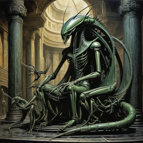 alien warrior,reptilians,alien,reptilian,justitia,mantis,reptilia,emperor snake,zodiac sign libra,medusa gorgon,cg artwork,aliens,scorpio,medusa,greed,predator,doctor doom,basilisk,sci fiction illustration,extraterrestrial life,Conceptual Art,Sci-Fi,Sci-Fi 02