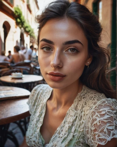 woman at cafe,pretty young woman,young model istanbul,young woman,beautiful young woman,girl portrait,women's eyes,beautiful face,beautiful girl with flowers,georgia,woman face,natural cosmetic,romantic portrait,portrait photographers,heterochromia,attractive woman,eurasian,beauty face skin,woman portrait,a girl with a camera,Photography,Documentary Photography,Documentary Photography 08