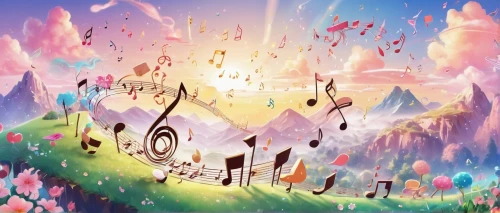 musical background,music background,fairy world,music fantasy,orchestral,music notes,music note paper,orchestra,fairy village,music note,music border,symphony,eighth note,philharmonic orchestra,fairy forest,musical notes,fairy galaxy,musical paper,symphony orchestra,music service,Illustration,Japanese style,Japanese Style 01