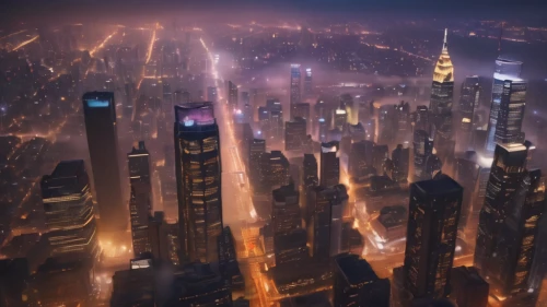 shanghai,metropolis,city at night,cityscape,dystopian,above the city,cyberpunk,city cities,black city,dubai,futuristic landscape,city lights,fantasy city,high-rises,urbanization,cities,evening city,citylights,skycraper,city skyline,Photography,General,Commercial