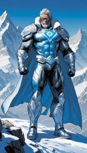 iceman,father frost,king ortler,bordafjordur,heroic fantasy,cleanup,thermokarst,ice planet,destroy,white walker,glacial,ice,norse,nordic,talahi,glory of the snow,greyskull,polar,frosted flakes,icemaker,Illustration,American Style,American Style 02