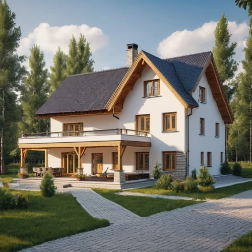 3d rendering,country house,chalet,traditional house,danish house,house in the forest,beautiful home,wooden house,house drawing,residential house,villa,home landscape,bendemeer estates,country estate,render,smart home,modern house,country cottage,private house,large home,Photography,General,Realistic