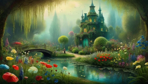 fairy world,fairy village,fairy tale castle,fantasy landscape,fantasy picture,fairy forest,fairytale castle,fairy tale,wonderland,a fairy tale,children's fairy tale,fairytale forest,fairy house,fantasy world,fairytale,children's background,fantasia,fantasy art,world digital painting,enchanted forest,Illustration,Abstract Fantasy,Abstract Fantasy 01