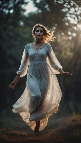 ballerina in the woods,leap for joy,girl in a long dress,mystical portrait of a girl,conceptual photography,gracefulness,divine healing energy,portrait photography,photoshop manipulation,woman walking,digital compositing,whirling,fae,photo manipulation,photomanipulation,little girl in wind,run away,sprint woman,image manipulation,levitation,Photography,General,Cinematic