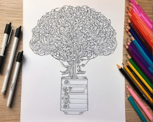 flourishing tree,cardstock tree,potted tree,bonsai tree,a tree,birch tree illustration,small tree,bonsai,pencil art,hand-drawn illustration,tree mushroom,watercolor tree,tree house,coloring for adults,mechanical pencil,tree,tree top,trees,colourful pencils,smaller tree,Photography,Documentary Photography,Documentary Photography 24