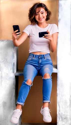 woman holding a smartphone,text message,using phone,digital photo frame,jeans background,social media addiction,text messaging,phone icon,mobile phone accessories,e-mobile,woman eating apple,girl sitting,phone clip art,free text,mobile device,turn off your cell phone,texting,mobile devices,girl with speech bubble,mobile banking,Conceptual Art,Sci-Fi,Sci-Fi 06