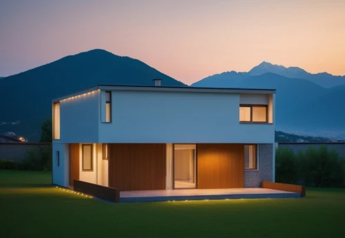 modern house,cubic house,modern architecture,smarthome,smart home,house shape,prefabricated buildings,residential house,swiss house,archidaily,ramsau,frame house,cube house,smart house,mid century house,house in mountains,small house,housebuilding,eco-construction,buxoro,Photography,General,Realistic
