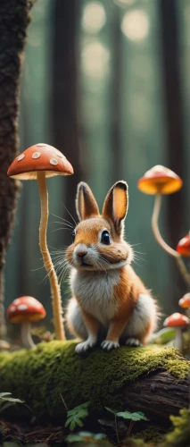 whimsical animals,forest mushroom,mushroom landscape,forest animal,fairy forest,forest mushrooms,woodland animals,little fox,cartoon forest,3d fantasy,tiny world,forest animals,forest floor,adorable fox,cute fox,fairy world,fairytale forest,forest background,anthropomorphized animals,small animals,Photography,Documentary Photography,Documentary Photography 08